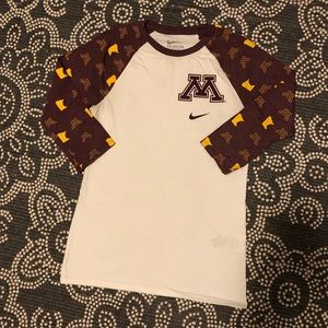 Nike MN Gopher 3/4 sleeve shirt